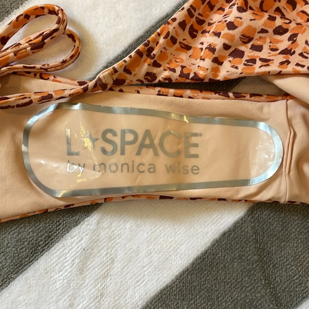 l*space Lennox Tie‎ String Bikini Bottom in Wild Bunch